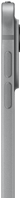 iPad Pro, pohled z boku, stříbrná barva, tenký profil, hliníkové tělo, tlačítka hlasitosti a profesionální fotosoustava